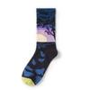 French Retro Abstract Oil Painting Mid-Calf Socks - Trendy Autumn/Winter High-Top Creative Combed Cotton for Women