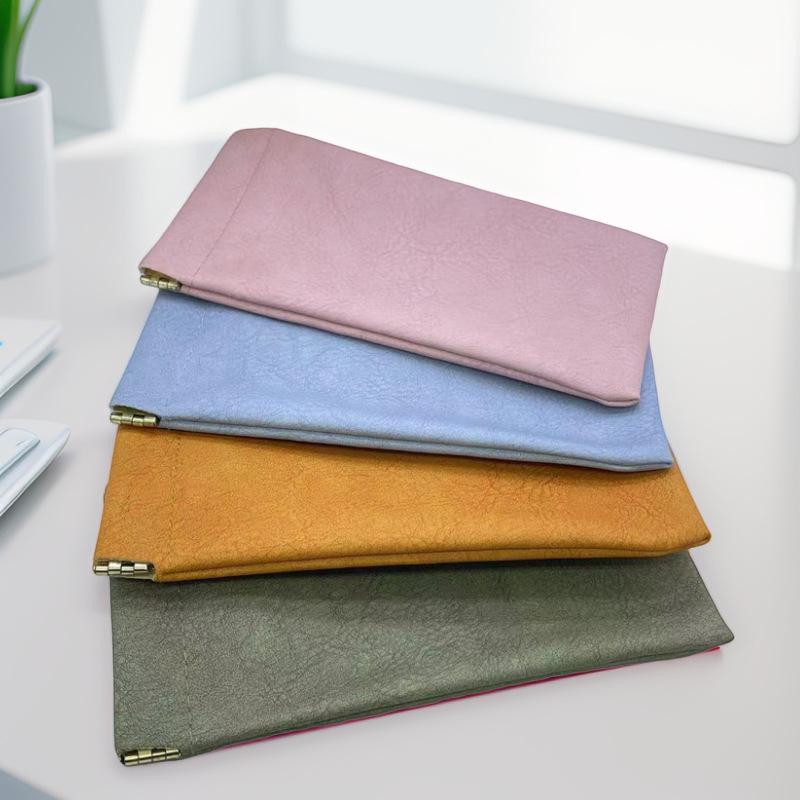 Fashion Pu Leather Sunglasses Bags Portable Soft Coins Lipsticks Storage Case Pouch High-Grade Waterproof Eyewear Mini Bag