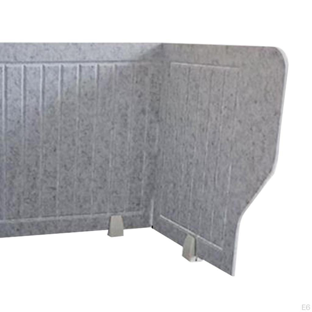 Desk Divider Sound Absorbing Increase Concentration Classroom Privacy Panel 60cmx50cmx50cm