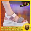 Thick-soled Inner Height-increasing Sandals Women's 2025 New Versatile and Thin Small 8cm Muffin Bottom Fashionable, Versatile and Comfortable