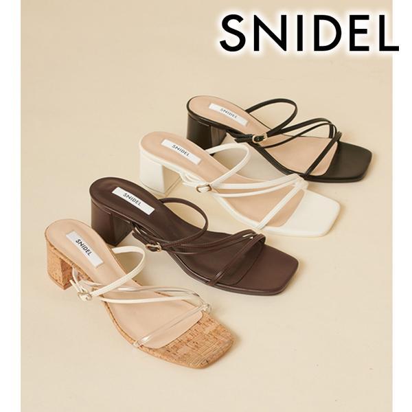 Limited time 10% OFF/Same day shipping/SNIDEL Strap Balie Mule SWGS262631 2026 Spring/Summer