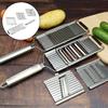 Stainless Steel Shredder Cutter Vegetable Grater Portable Manual  Vegetable Slicer Easy Clean Multi Purpose Kitchen Accesories