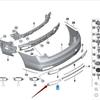 Left and Right Rear Trim Strips for BMW G11/G12 7 Series (Part Numbers: 51127369919, 51127369920).