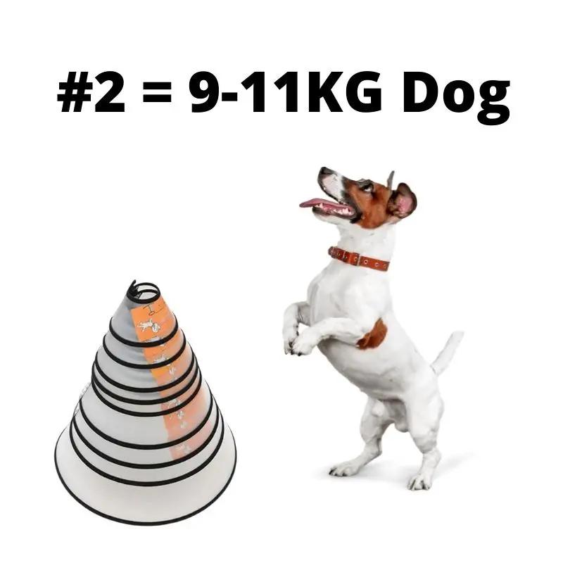 Pet Elizabeth Collar Puppy Anti Bite Grasping Collar for Small Large Dogs Recovery Cone Ring Cats Neck Wound Healing Accessories