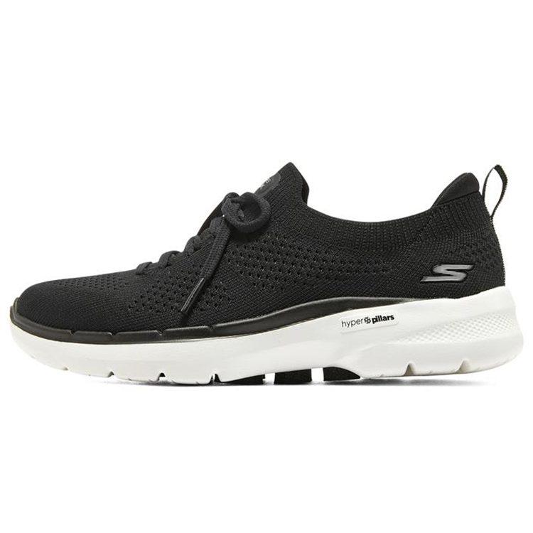 Skechers Go Walk 6 'Black White' Women's 894117-BLK