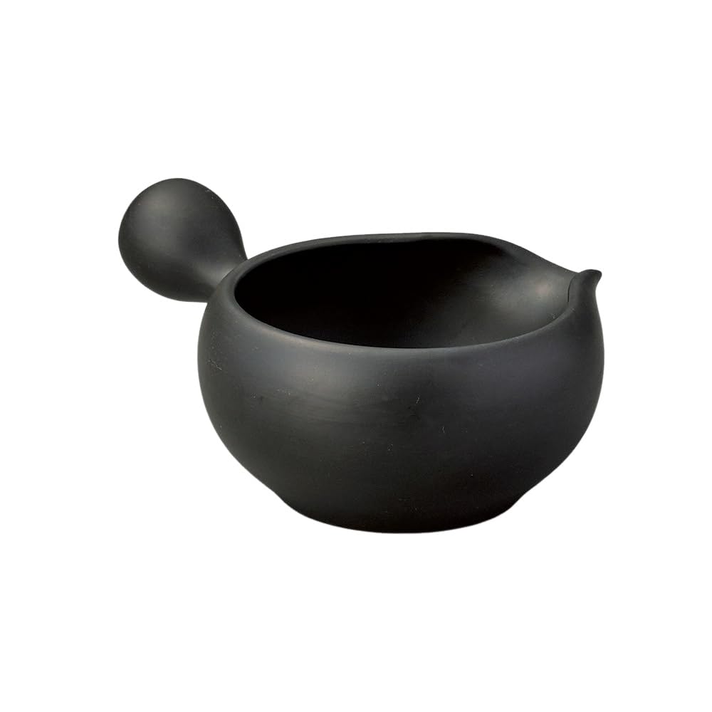 X 13 X 6 for Cooling Black Mud Tokoname Made In Stylish Ale-net Teapot, 16.5 Cm, 280cc, Tea, Ware, Japan,