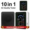 Air Quality Detector for PM2.5 PM10 CO AQI CO2 TVOC HCHO Temp with WiFi App Alerts for PM2.5 PM10 CO AQI for Home Office Plant