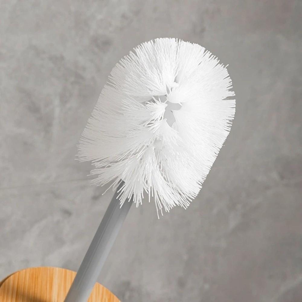 Standing Base Toilet Brush Set Long Handle Toilet Rim Cleaner Brush Bathroom Toilet Brush  Bathroom