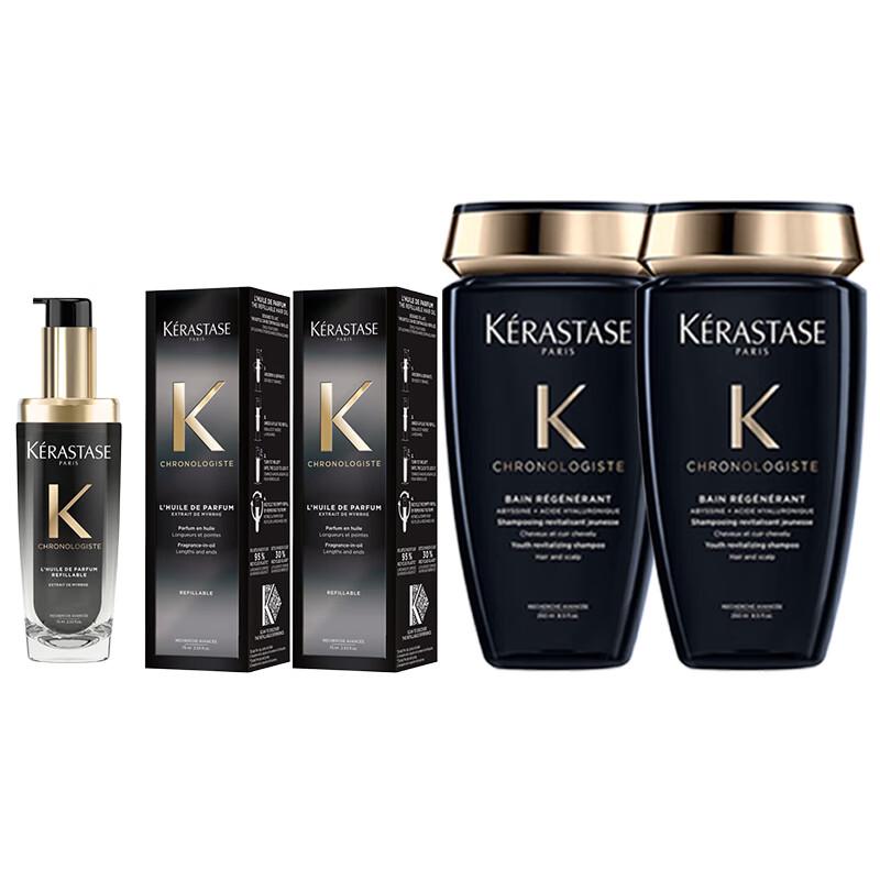 

Kérastase Chronologiste Shampoo & Hair Oil Gift Set