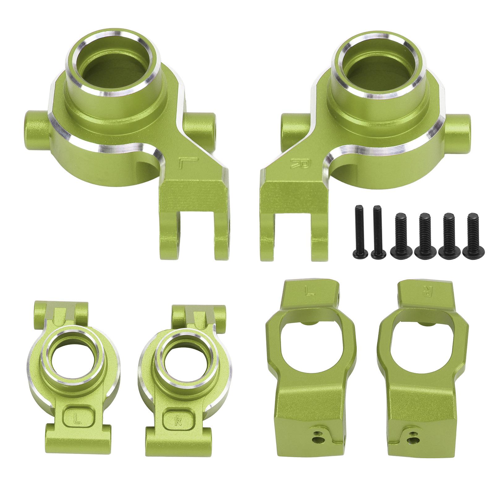 

RC Steering Cup Rear Axle Seats C Hub Set Reduced Friction Aluminum Alloy RC Accessories for MAXX 2.0 1 10 RC Cars