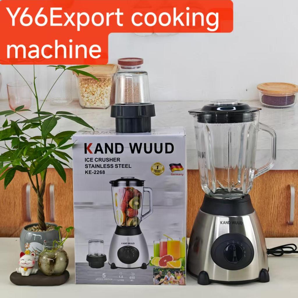 4L 8-in-1 Kommerzieller Edelstahl-Entsafter und Hochleistungs-Mixer mit Tresterabtrenner