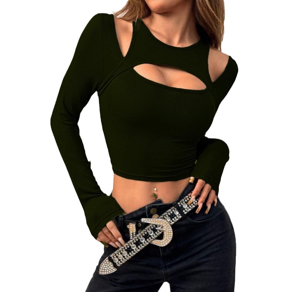 2024 Autumn/Winter Women's European & American Street Style Trendy T-Shirt