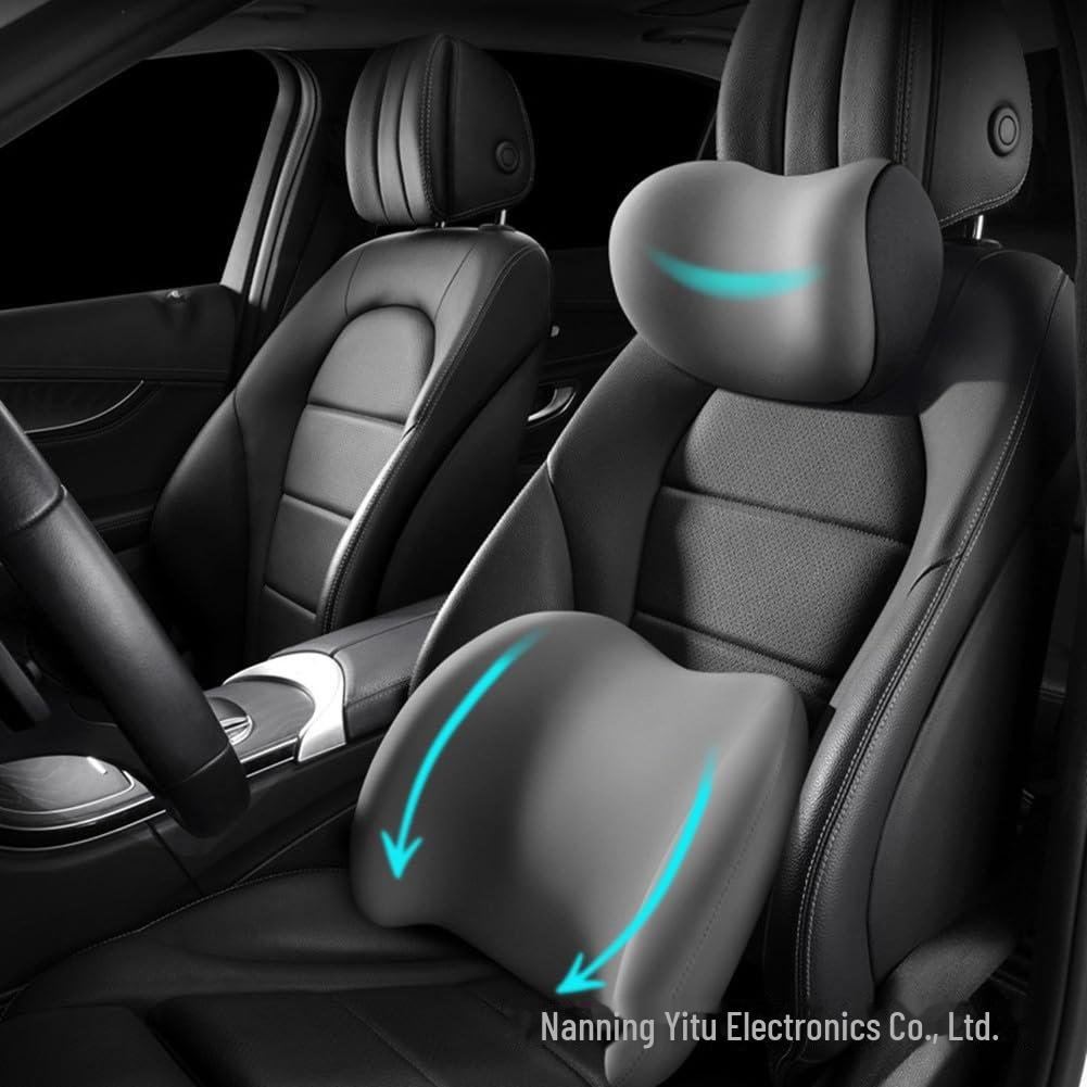 Auto Kopfstütze Halswirbelschutz Kissen für Sitz, Lendenbereich und Rückenlehne. Universelles Kissen für alle Jahreszeiten.
