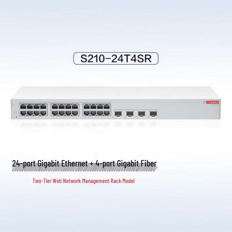 

Huawei S210-24T4SR 24-Port Gigabit Web Managed Switch