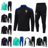 National Team Brazil France Germany England Argentina Portugal Italy Football Training Suit Long Sleeve Suit