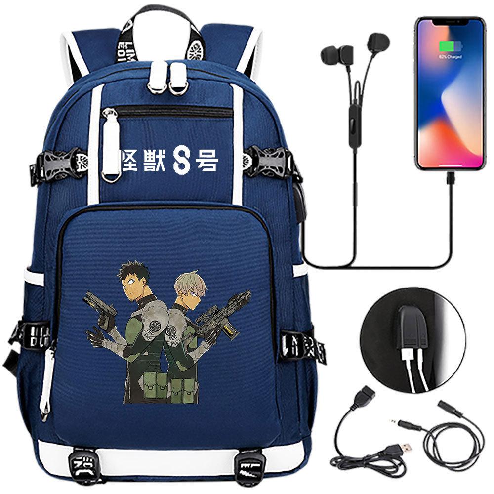 Schulrucksack mit großer Kapazität und Schultergurt; Schüler Drei-teiliges Federmäppchen-Set