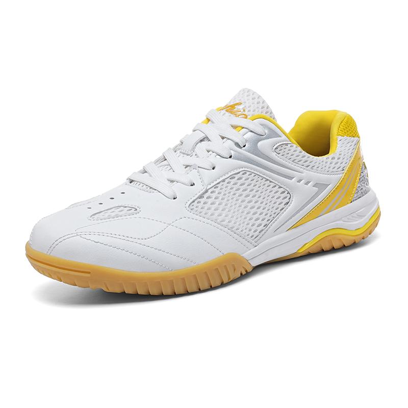 Badminton Shoes Men Training Sports Shoes Indoor and Ooutdoor Anti Slip Wear-resistant Mesh Breathable Table Tennis Tennis Shoes