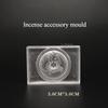 Incense Card Mould Double-sided Acrylic Material Auspicious Clouds Lotus Pattern Handmade DIY Accessories Incense Beads Tools