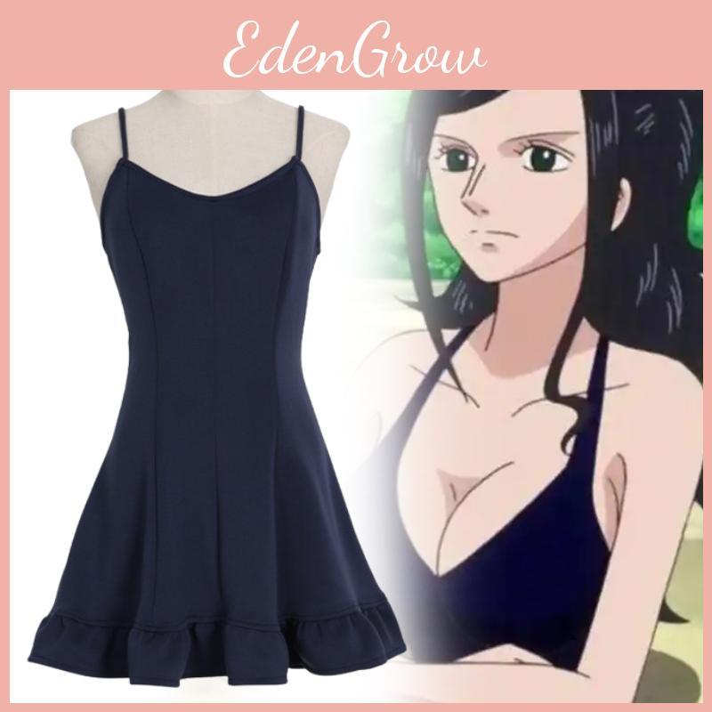 Cosplay kostým Nico Robin z One Piece pro dívky a ženy z polyesterové tkaniny pro Halloween a anime role play