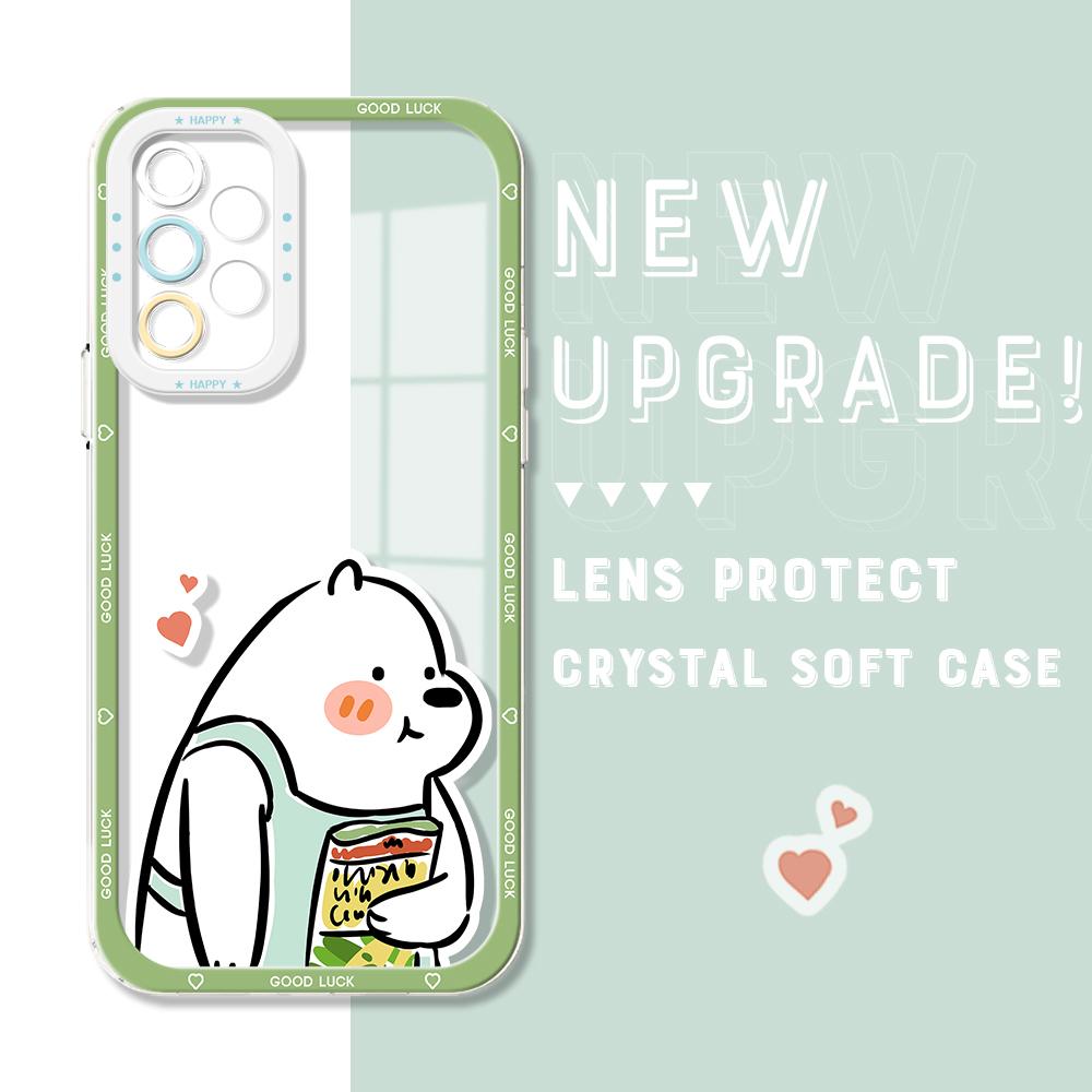 

Протиударний кришталевий чохол з мультяшним астронавтом, повний захист, захист камери, прозорий м’який чохол для телефону для Samsung Samsung A7 2018