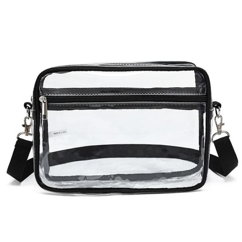 Hot-selling PVC waterproof travel messenger bag, travel portable see-through storage bag, beach mobile phone bag