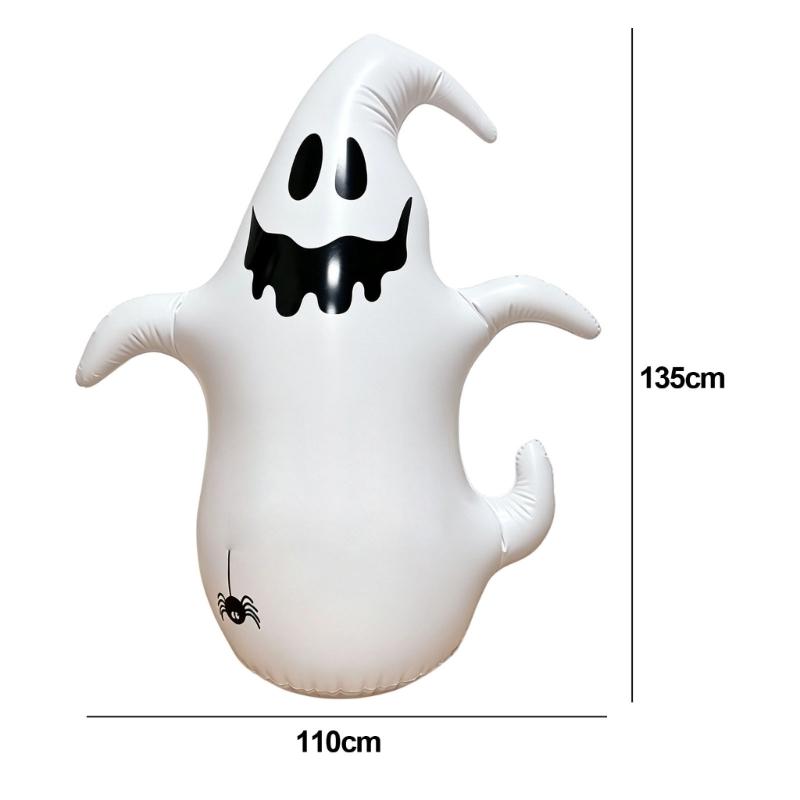 Large Halloween Inflatable Figure for Home Seasonal Display, PVC Freestanding Accent for Entry Zones, Celebration Tables, Window Lines, and Photo Area