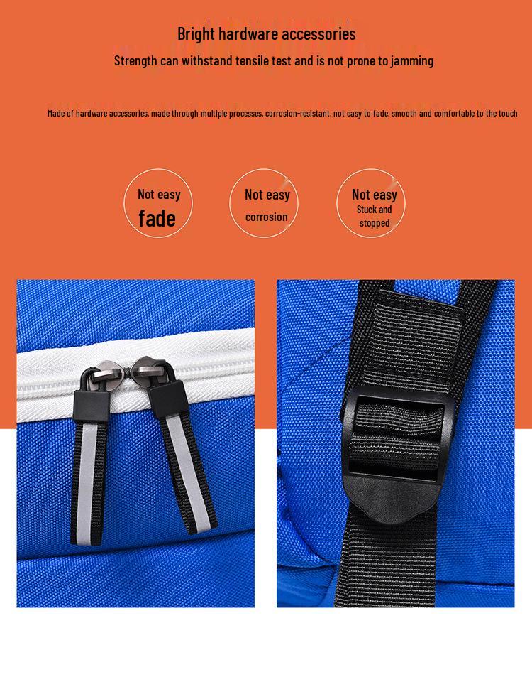 Large Capacity Unisex Sports Backpack - Lightweight, Multi-pocket Shoulder Bag for Basketball and Fitness Travel
