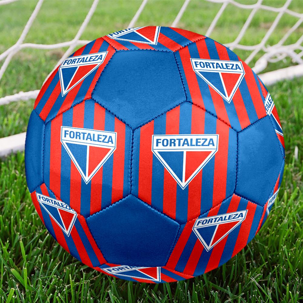 Fortaleza Indoor Soccer Ball Colorful All Ages Size 5 Machine Stitched PVC Competition Ready Durable High-Bounce