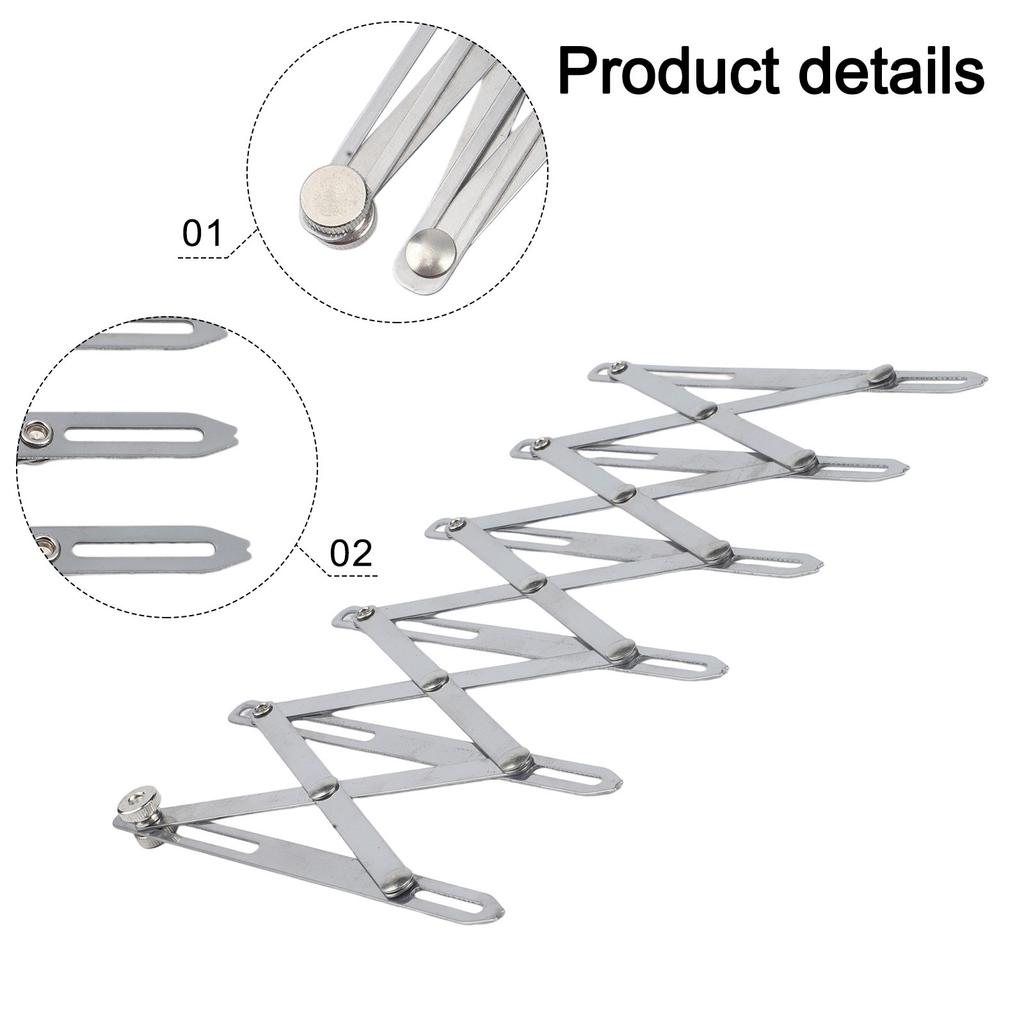 Short And Long Versions Sewing Gauge Expandable Gauge Aluminum Gauge