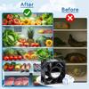 13.6V 0.16A WR60X26866 Refrigerator Fan Motor Assembly For WR60X10356 WR60X10357 WR60X26033 Replacement Housing