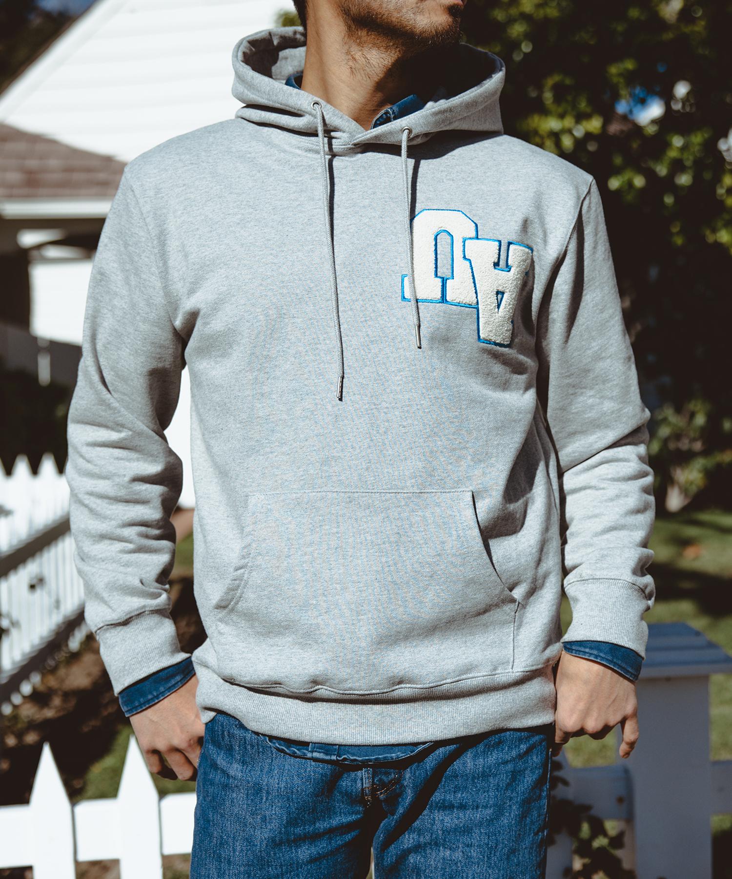 Ancient Union Au Rotation Pullover Hoodie Gray L Size