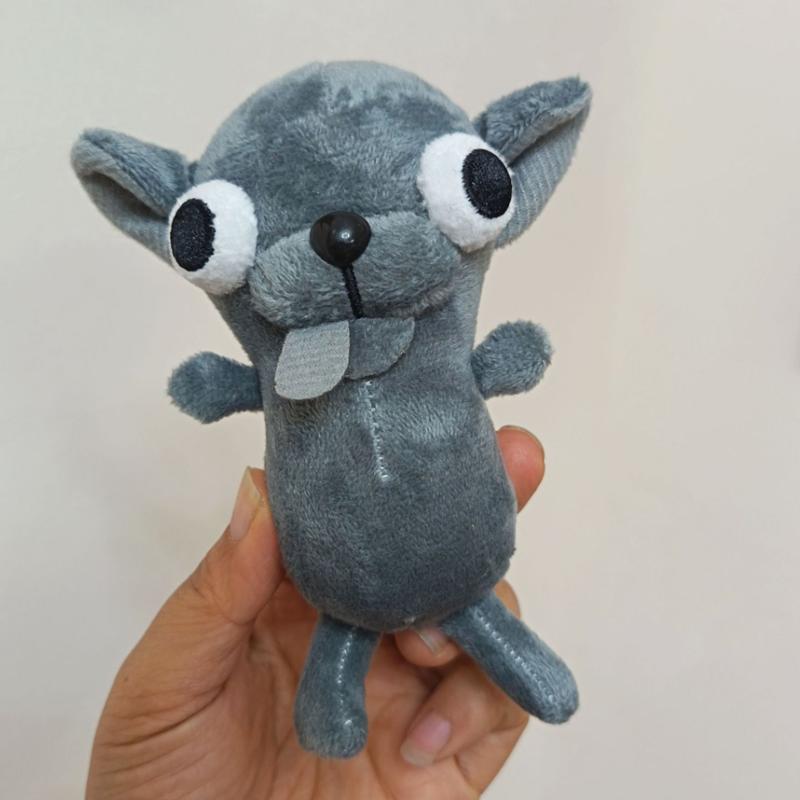 Cute Variant Chihuahua Doll Cartoon Funny Chihuahua Puppy Plush Keychain Toys Backpack Pendant Ugly School Bag