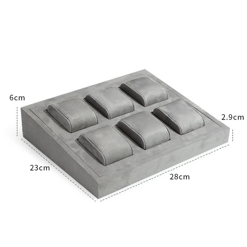 Combination Jewelry Displays Tray Watches Bracelet Organizer Pallet Counter Watch Jewellery Display Salver Live Pictures Props