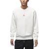 Jordan As M J FLC Crew Neck Comfortable Soft Long Sleeve Sweatshirt Men Sweatshirt White IB5605-133