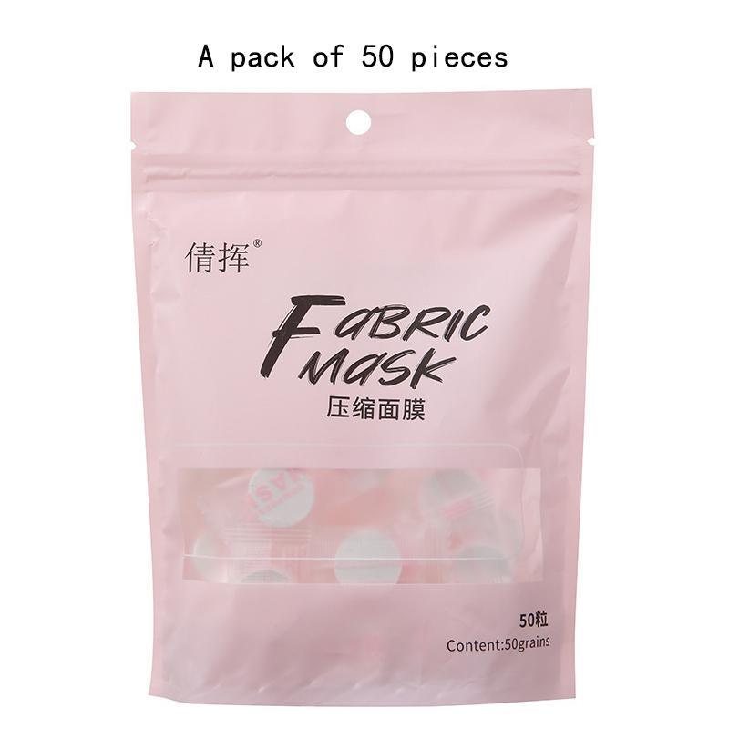 20/50/100pcs Disposable Compressed Facial Mask paper Home Travel Portable Self Made Moisturizing Facial Mask Beauty Wet Compress