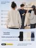 Men's 400g Round Neck Sweatshirt - Custom Logo, Long Sleeve, Drop Shoulder, Casual Sportswear for Spring & Autumn.