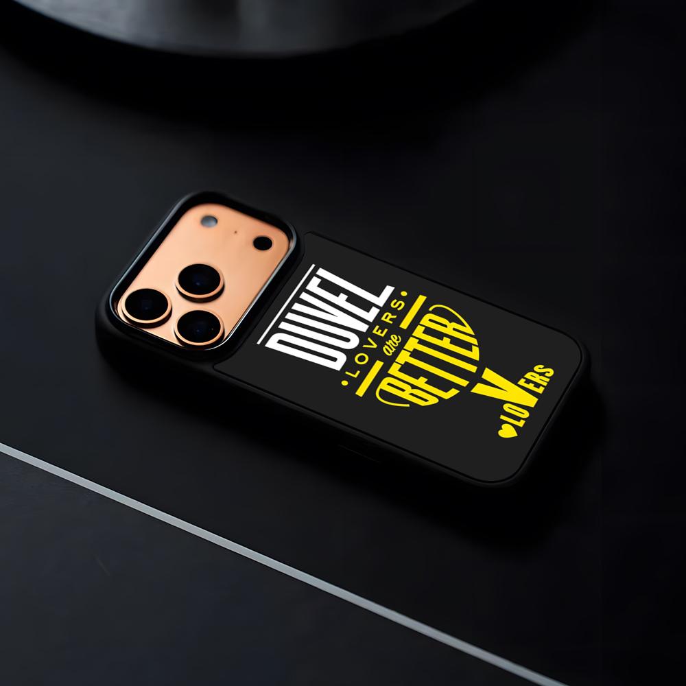 

Duvel Beer Phone Case For IPhone 17 16 15 14 13 12 Pro Max Plus Black Frame Hard Shell iPhone 15 Plus