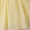 Vestido de Malha com Lantejoulas e Mangas Bufantes de Princesa do Oriente Médio para Meninas Pequenas