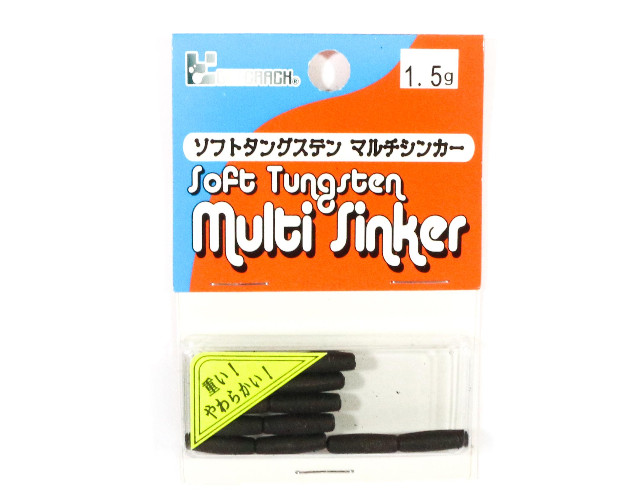

Gee Crack Tungsten Soft Sinker 1.5 grams (1932)