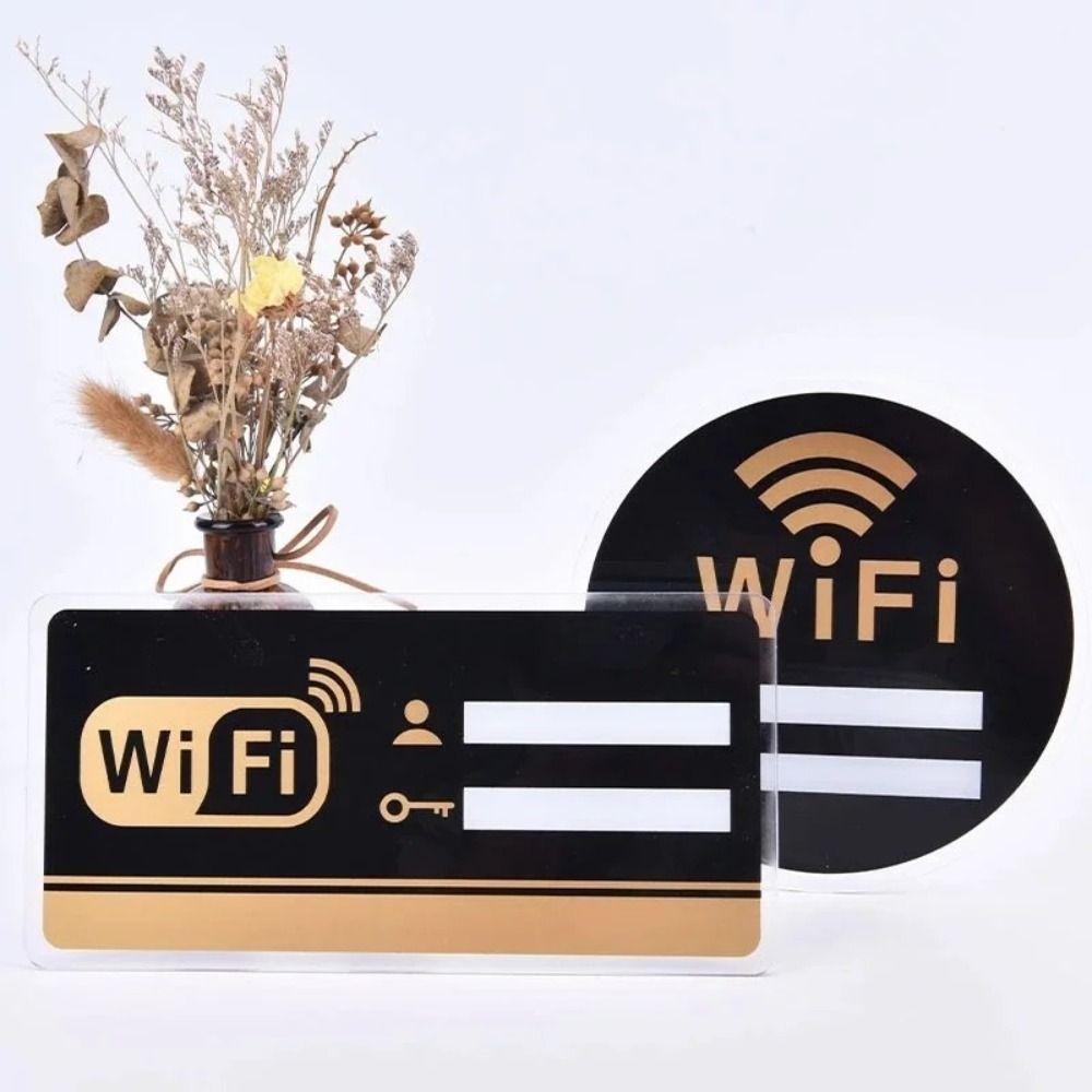 Rewritable WIFI Signage Convenient Wifi Notice Board Signal Indication Signage Office