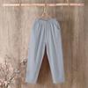 Women's Pants Loose Cotton Pants with Large Size Cotton Solid Color Casual Ladies Underwear