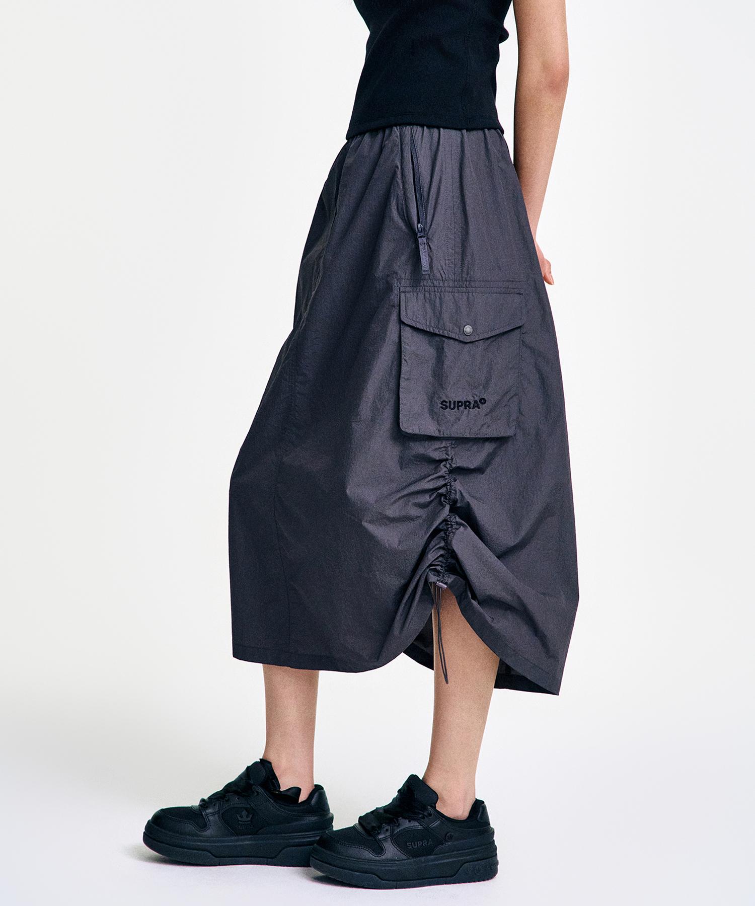 Supra Women`S Side String Long Skirt