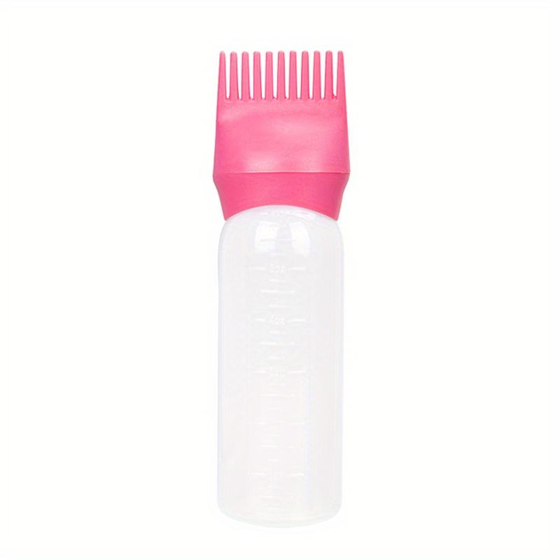 Empty Clear Pp Plastic 120ml Squeeze Applicator Bottles for Hair Oil Hair Dye Bottle, Hair Dye Applicator Bottles Plastic Squeeze Dyeing Shampoo