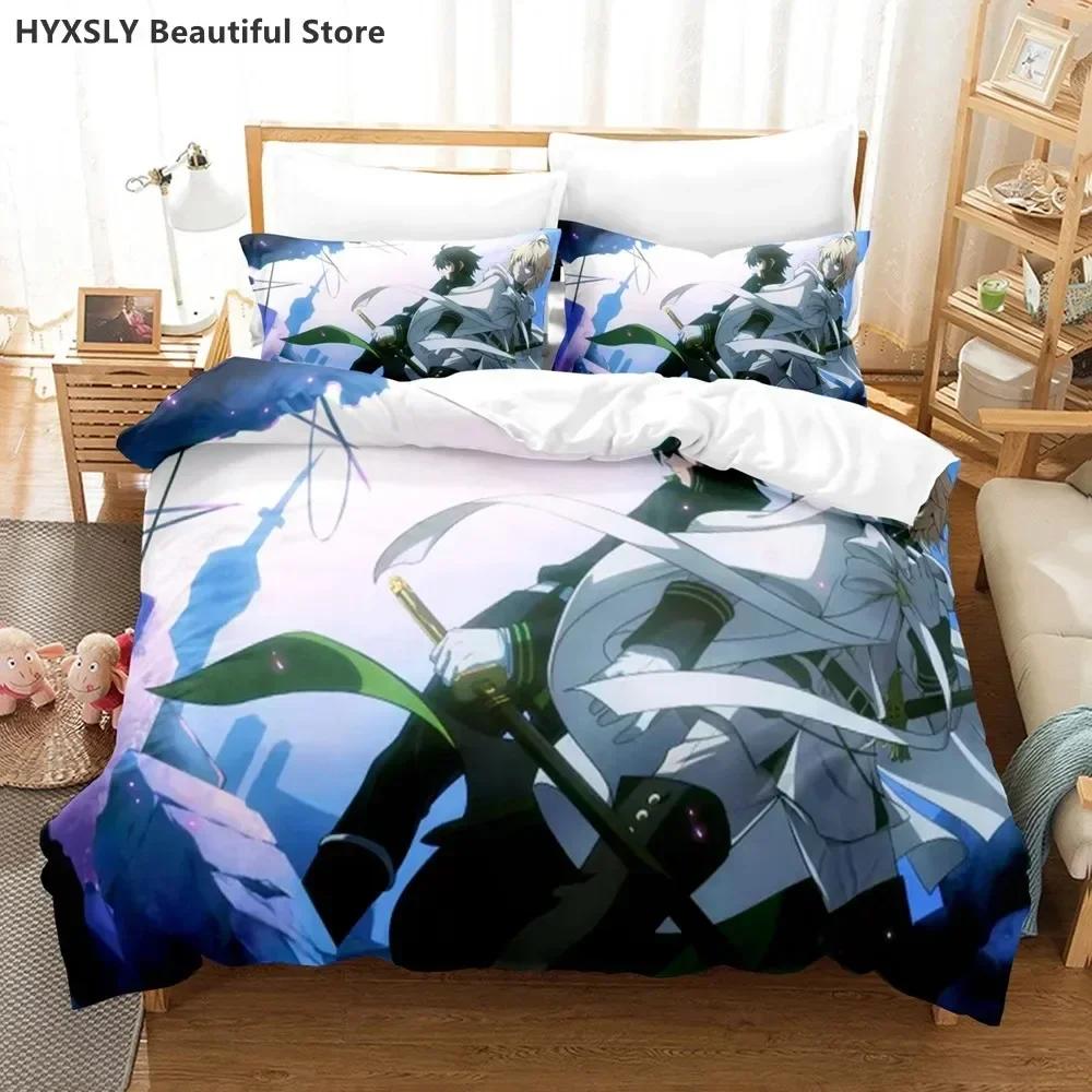 Comforter New 3D Print Seraph Of The End Comfortable Duvet Bedding Set Children Bedroom Decoration Home Textile