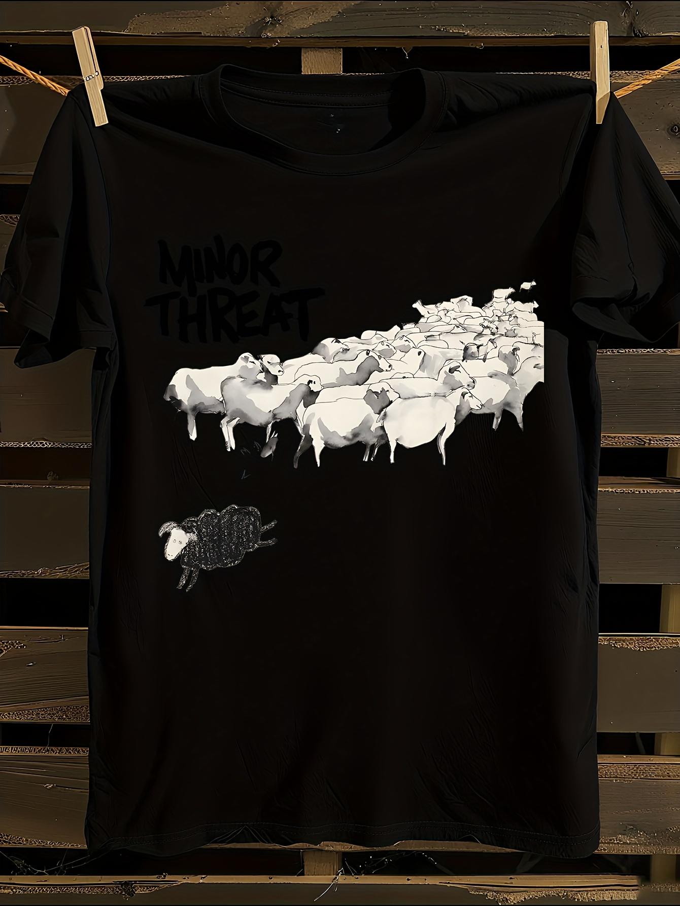 Minor Threat Out of Step Graphic Tshirt S