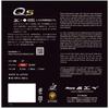 MIZUNO Table Tennis Rubber Q5 83JRT895 Thickness 09 Black, (1.9)