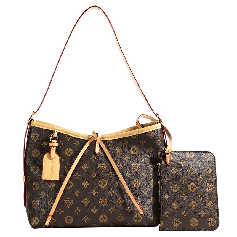 

Легкая роскошная сумка-тоут с большим объемом и принтом в виде подмышки, новая сумка через плечо для поездок на работу и обратно