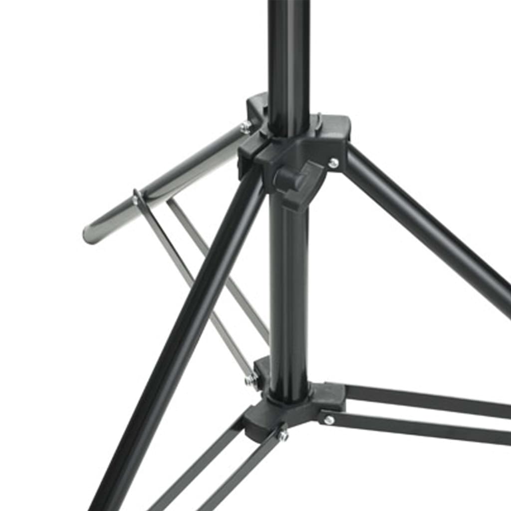 Photo Studio Set with Softboxes and Background System