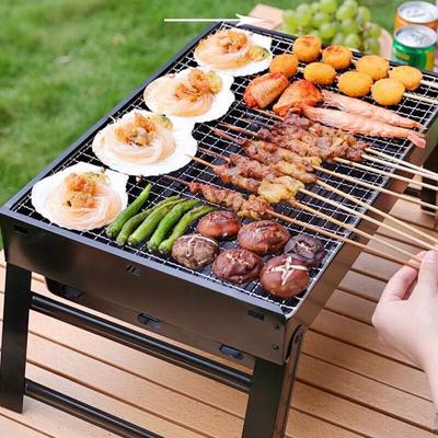Skládací dřevouhelný BBQ gril Shile Niao pro venkovní použití