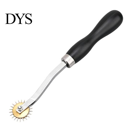 Faux Leather Marking Wheel Wooden Handle Sewing Tracing Wheel, 2/3mm Needle Point for Accessory Craft Patterns, Projects, Professional Stitch